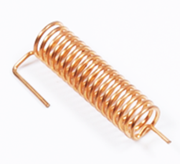 Spring built-in antenna